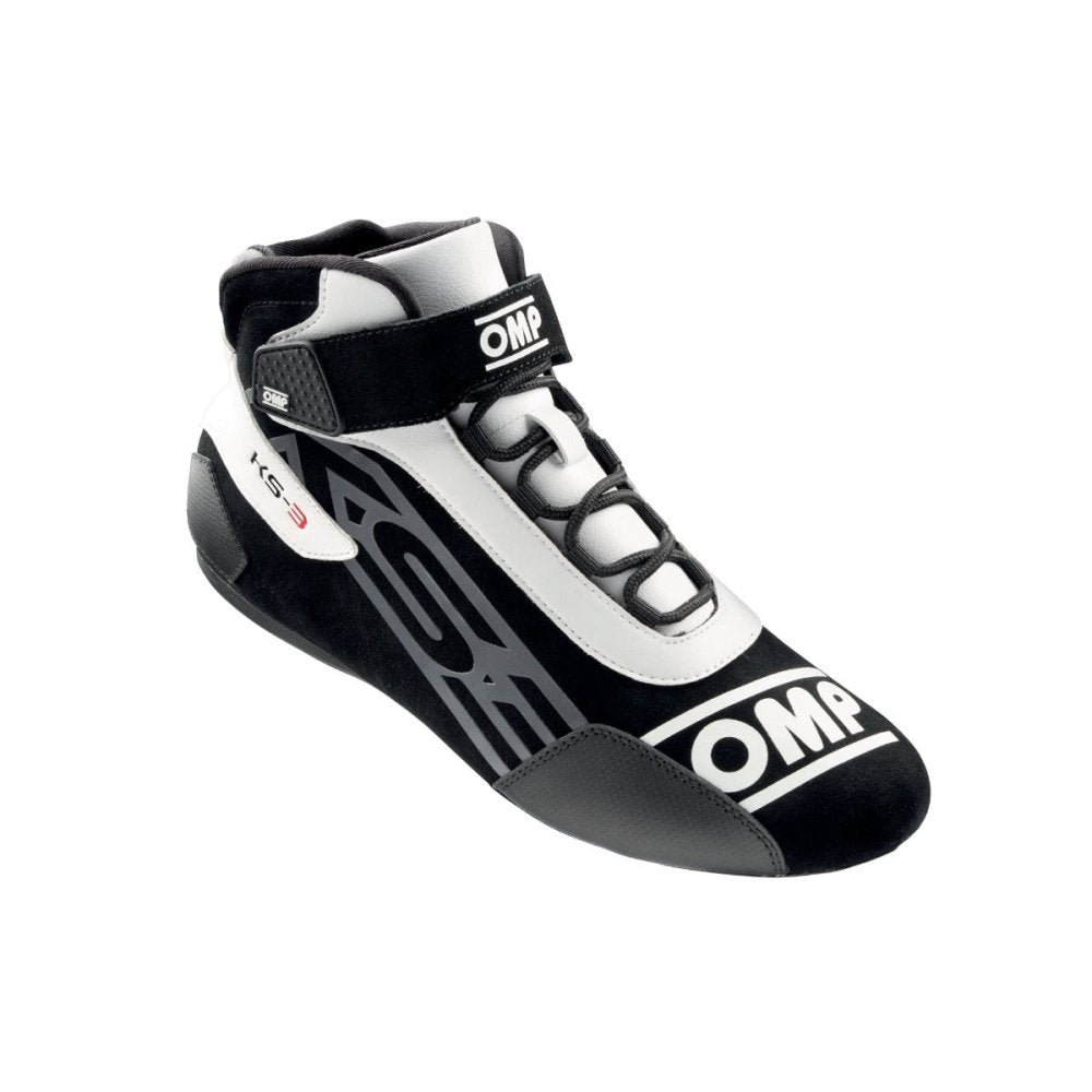 omp-ks-3-kart-racing-shoes-White/Black_Image