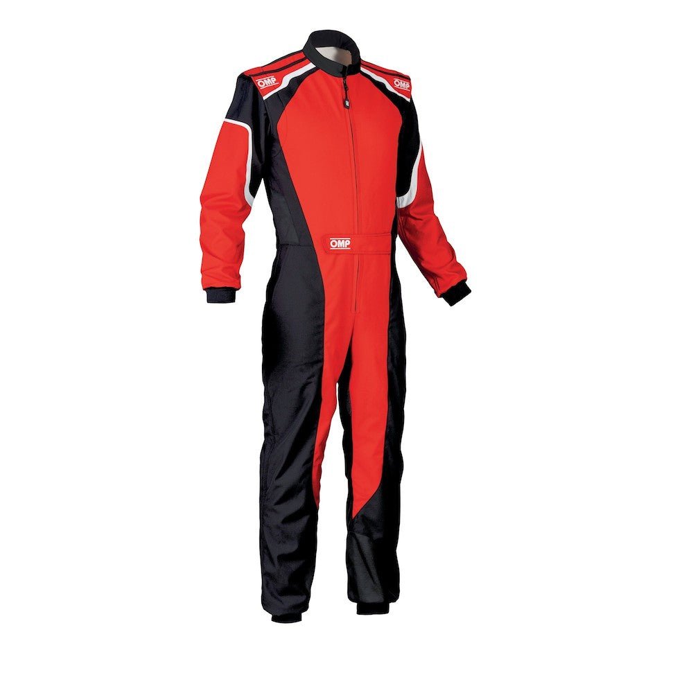 OMP KS-3 Kart Racing Suit - CIK FIA Level 2 Approved, Lightweight With Breathable Mesh Panels