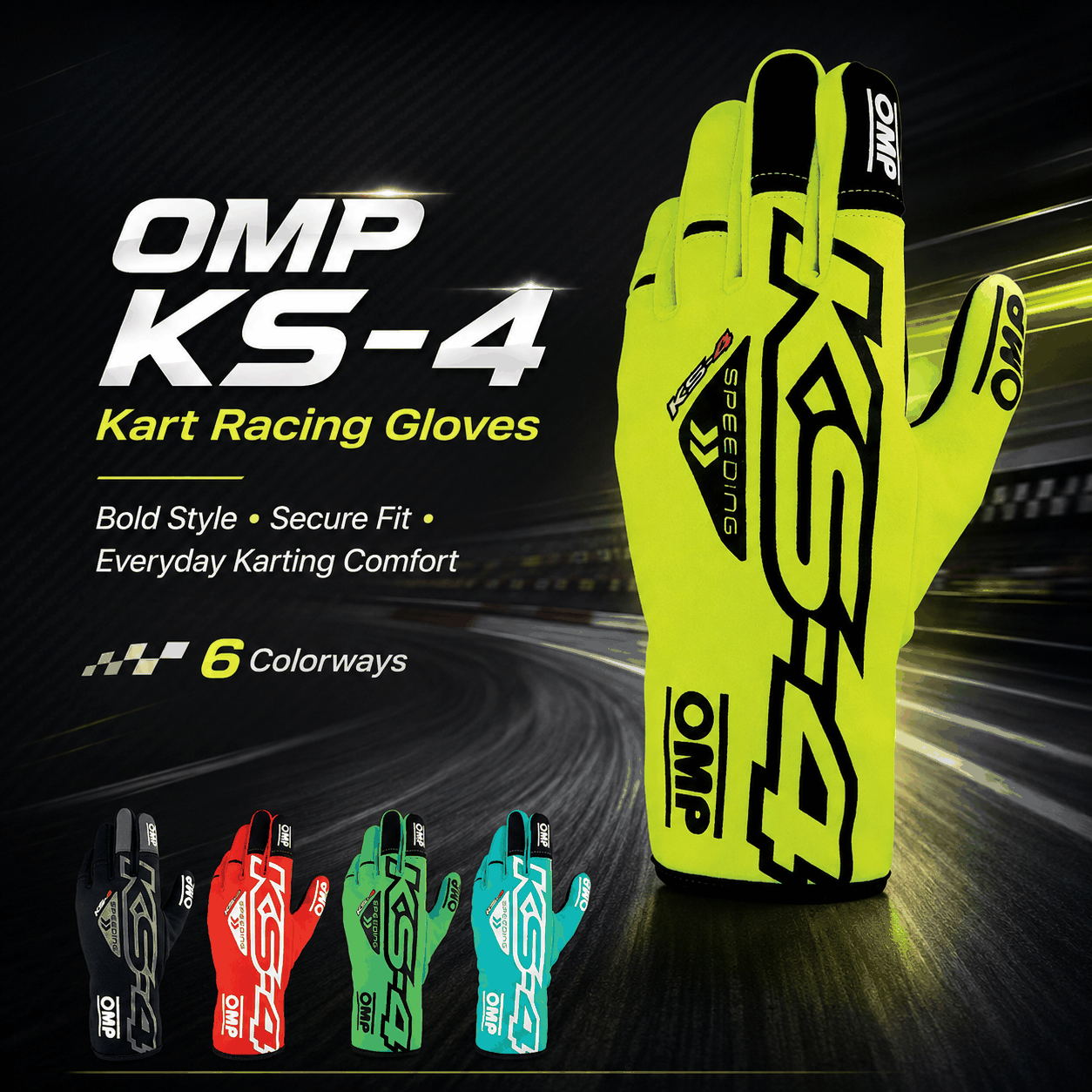 OMP KS-4 Karting Gloves
