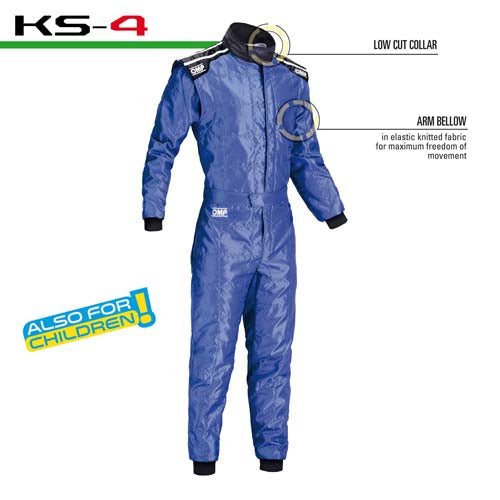 OMP KS-4 Kart Racing Suit - Competition Motorsport