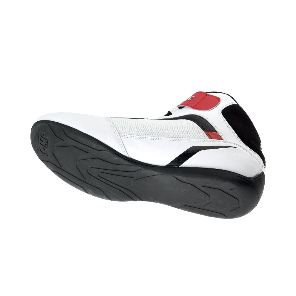 OMP KS-2 karting shoe outsole and tread design view