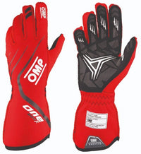 Thumbnail for OMP One Evo X Nomex Gloves Red Image
