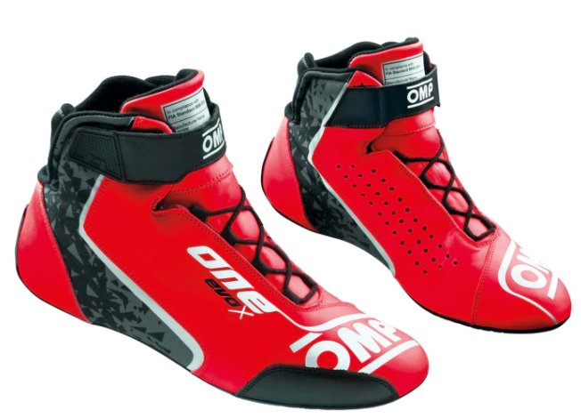 OMP ONE Evo X Racing Shoes - Competition MotorsportOMP ONE Evo X Racing Shoes Red Image