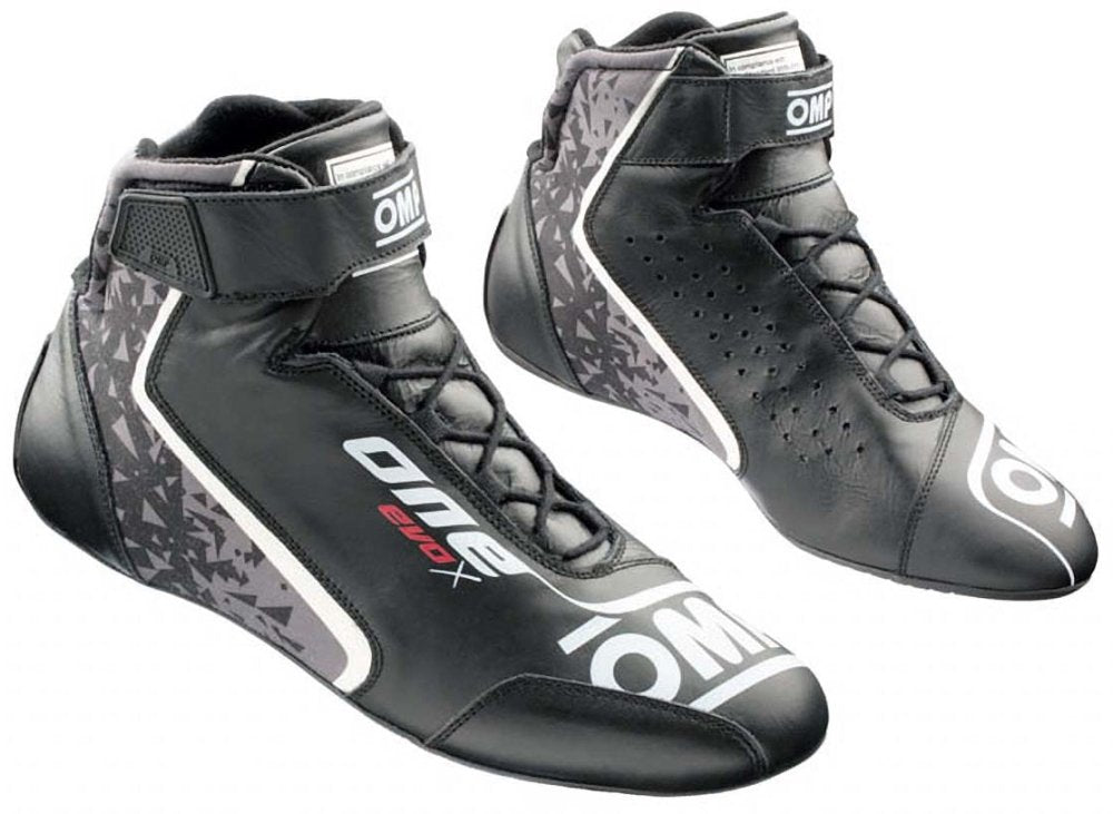 OMP ONE Evo X Racing Shoes - Competition MotorsportOMP ONE Evo X Racing Shoes Black Image