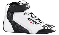 Thumbnail for omp-one-evo-x-racing-shoes-white-black-image