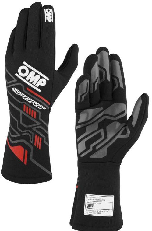 OMP Sport Gloves FIA 88556-2018 - Competition Motorsport