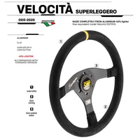 Thumbnail for OMP Velocita Superleggero 350mm steering wheel lightweight construction