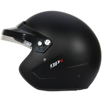 Thumbnail for omp gp1 open face helmet matte black side image
