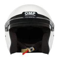 Thumbnail for omp gp1 open face helmet white front image