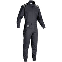 Thumbnail for OMP K-Summer Race Suit in black front view