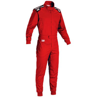 Thumbnail for OMP K-Summer Race Suit in red front view