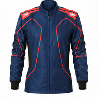 Thumbnail for OMP KS-3X ART Kart Racing Suit in blue and red