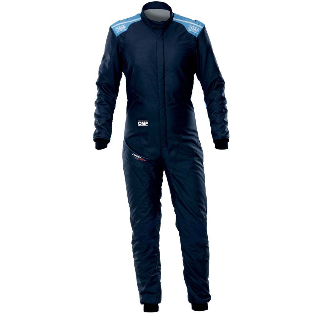 omp one evo air racing suit navy image