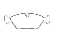 Thumbnail for Pagid 1144 brake pad Technical drawing with dimensions labeled