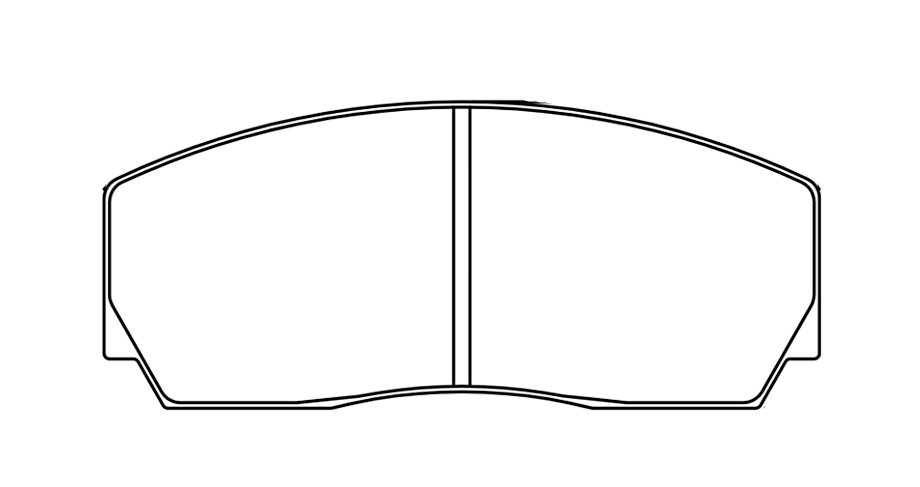 pagid racing brake pad shape 1270 image