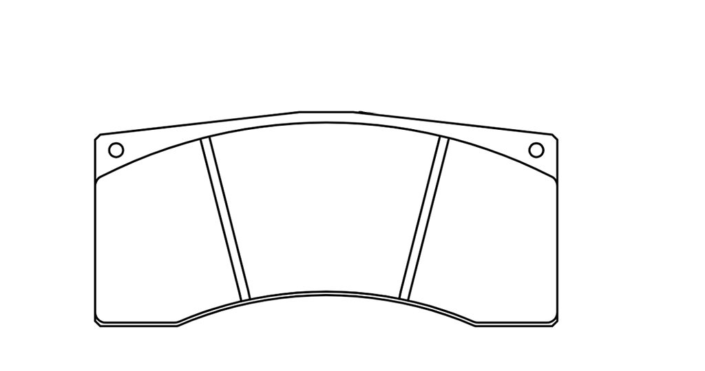 Technical drawing of a Pagid 8037 brake pad with dimensions labeled
