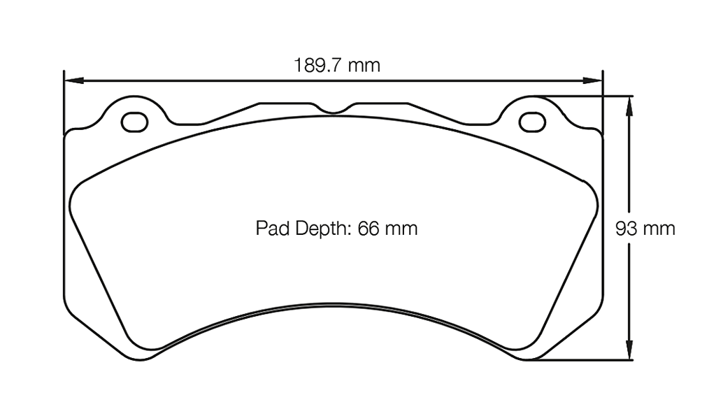 Pagid Racing Brake Pads 8081 (Front) in stock @ Competition Motorsport