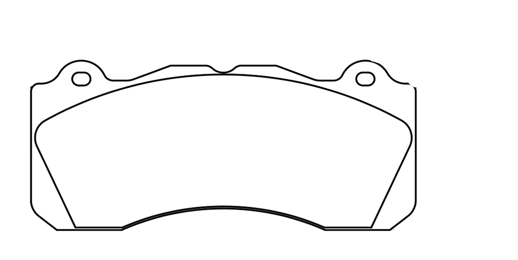 Technical drawing of a Pagid 8203 brake pad with dimensions labeled