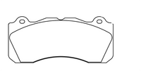 Thumbnail for Technical drawing of a Pagid 8203 brake pad with dimensions labeled