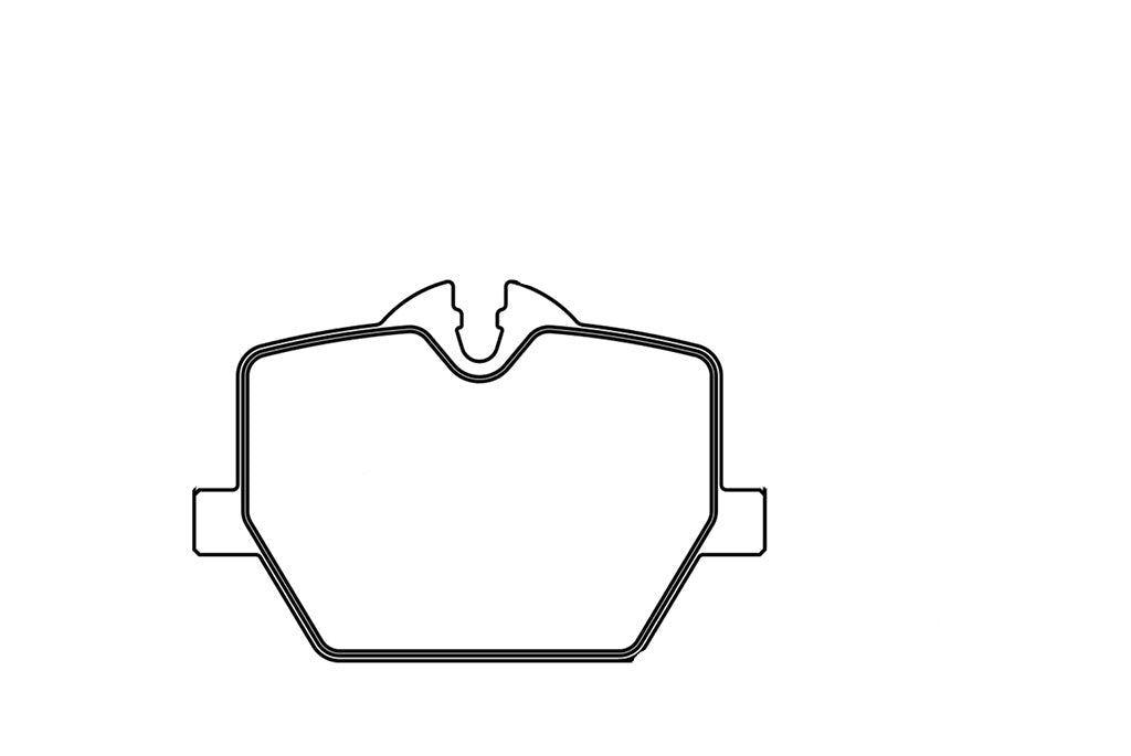 Technical drawing of a Pagid 8276 brake pad with dimensions labeled