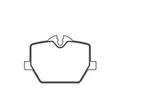 Thumbnail for Technical drawing of a Pagid 8276 brake pad with dimensions labeled