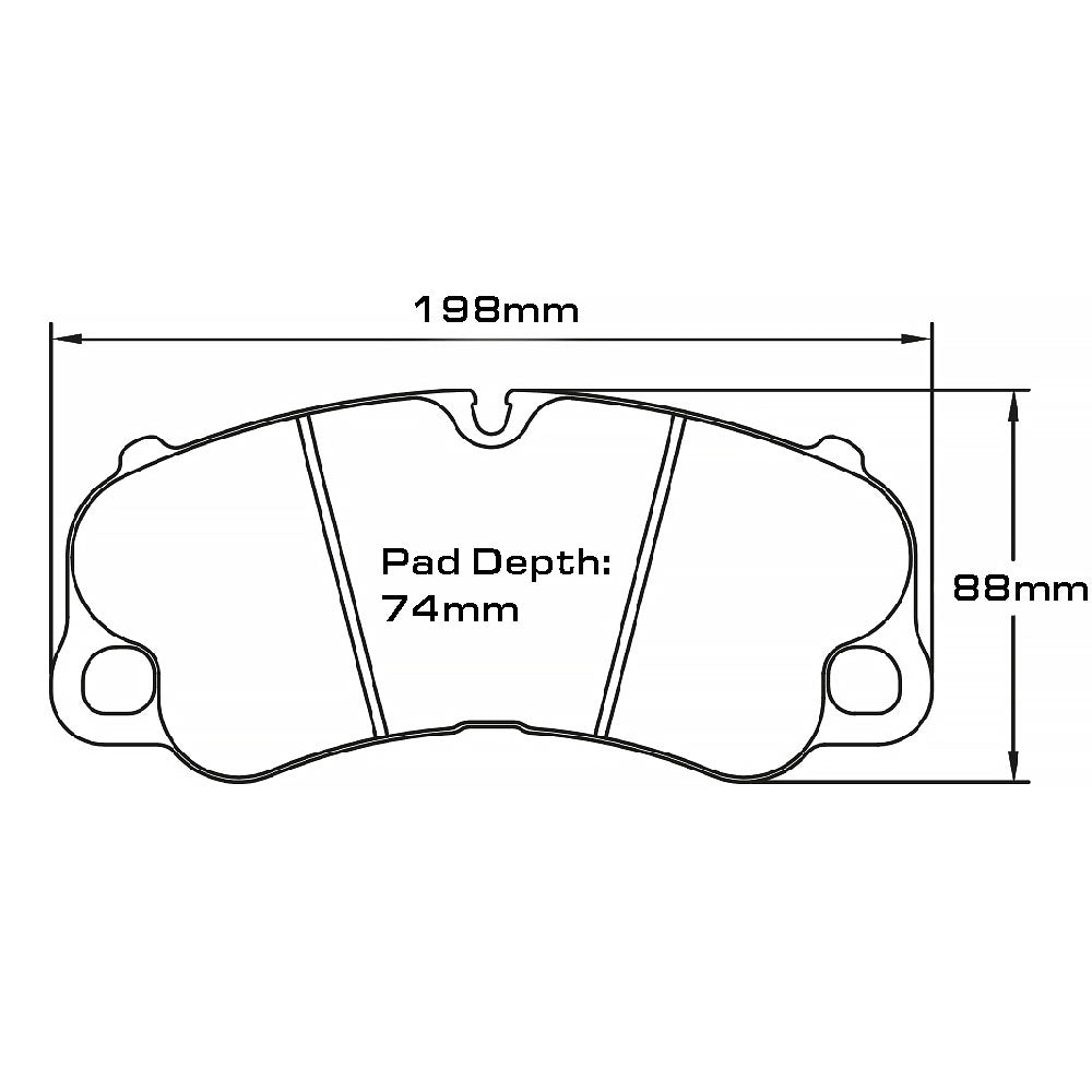 Pagid Racing Brake Pads No. 4927 - Competition Motorsport