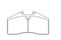 Thumbnail for Pagid Racing Brake Pads No. 1204 Image