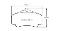 Thumbnail for Pagid Racing Brake Pads No. 2474 - Competition Motorsport