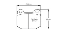 Thumbnail for Pagid Racing Brake Pads No. 2593 - Competition Motorsport