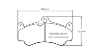 Thumbnail for Pagid Racing Brake Pads No. 2707 - Competition Motorsport