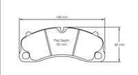 Thumbnail for Pagid Racing Brake Pads No. 4294 - Competition Motorsport