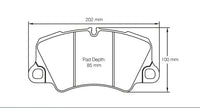 Thumbnail for Pagid Racing Brake Pads No. 4580 - Competition Motorsport