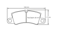 Thumbnail for Pagid Racing Brake Pads No. 4581 - Competition Motorsport