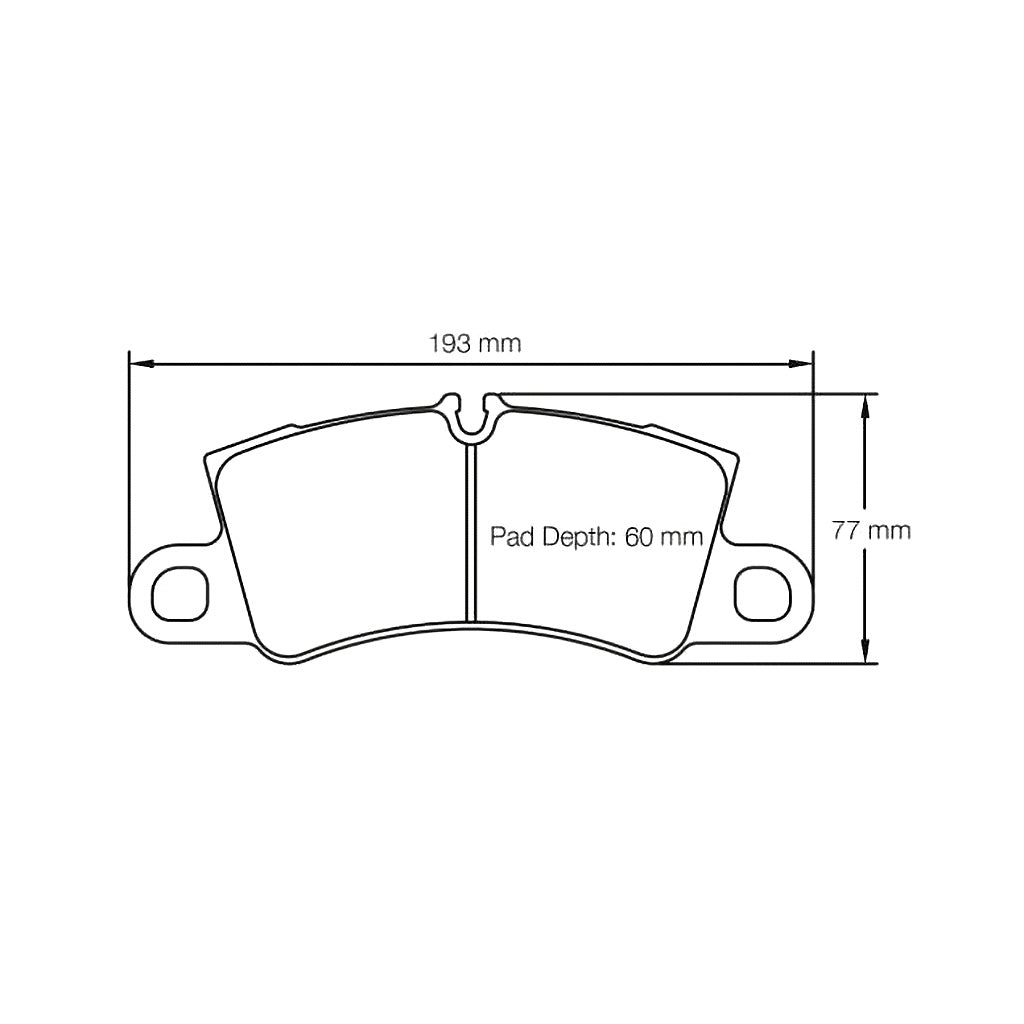 Pagid Racing Brake Pads No. 4581