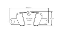 Thumbnail for Pagid Racing Brake Pads No. 4909 - Competition Motorsport