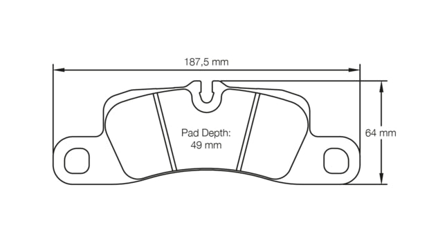 Pagid Racing Brake Pads No. 4918 - Competition Motorsport