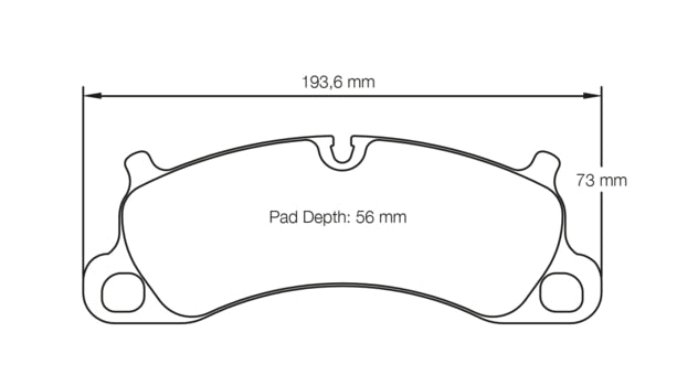 Pagid Racing Brake Pads No. 4922 - Competition Motorsport