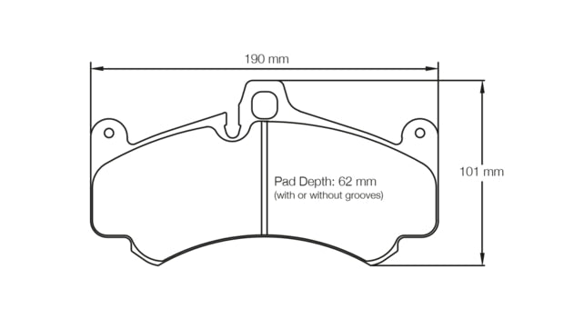 Pagid Racing Brake Pads No. 8004 - Competition Motorsport