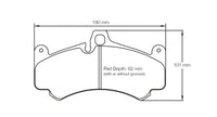 Thumbnail for Pagid Racing Brake Pads No. 8004 - Competition Motorsport