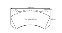 Thumbnail for Pagid Racing Brake Pads No. 8081 - Competition Motorsport