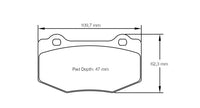 Thumbnail for Pagid Racing Brake Pads No. 8208 - Competition Motorsport