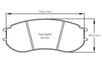 Thumbnail for Pagid Racing Brake Pads No. 8241 - Competition Motorsport