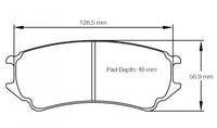 Thumbnail for Pagid Racing Brake Pads No. 8242 - Competition Motorsport
