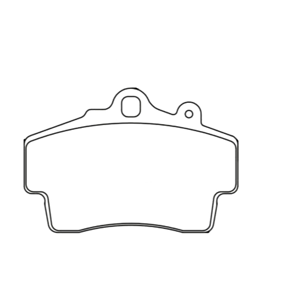 Pagid Racing Brake pad shape 2407 Image