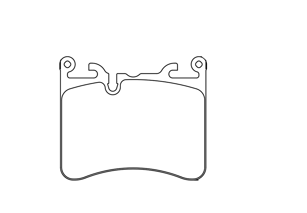 Technical drawing of a Pagid 8270 brake pad with dimensions labeled