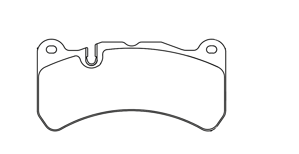 Technical drawing of a Pagid 8005 brake pad with dimensions labeled