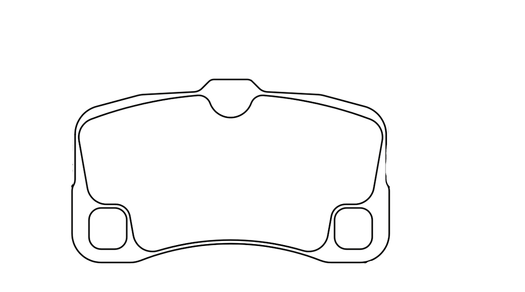 Technical drawing of a Pagid 8006 brake pad with dimensions labeled