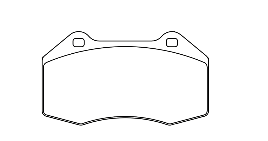 pagid racing brakes pad shape 8023 image