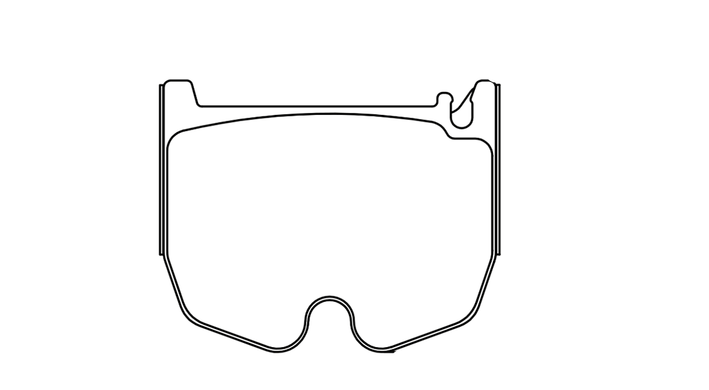 pagid racing brakes pad shape 8027 Image