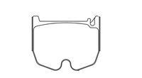 Thumbnail for pagid racing brakes pad shape 8027 Image